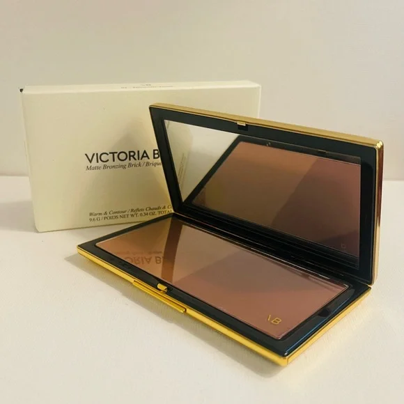 Victoria Beckham Matte Bronzing Brick Bronzer - Shade 05 Terracotta / Tawny NIB - Picture 5 of 11